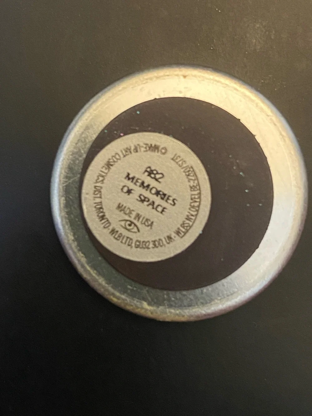 MAC Single Pan Eyeshadow-Memories of Space- Limited Edition